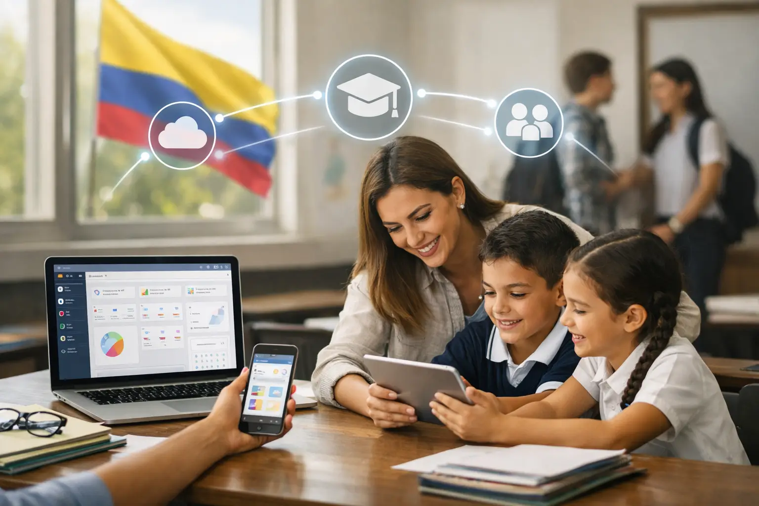 Software para colegios colombianos que conecta