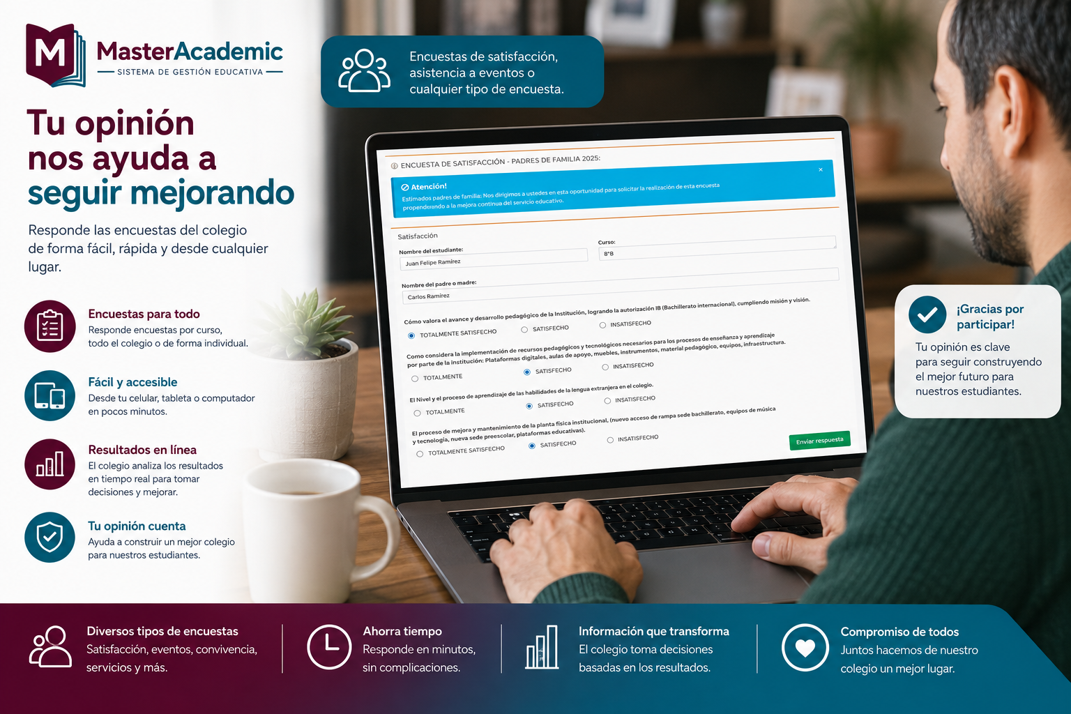 Master Academic — Encuestas Para Padres